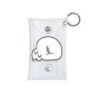 satokichi（短足ちゃん）の短足ちゃん（はて？） Mini Clear Multipurpose Case