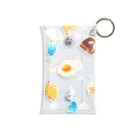 妖精のもふぅ ~mofu shop~のたべものもふぅ　クリアケース Mini Clear Multipurpose Case