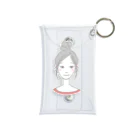 kinakoのお団子ヘアの女の子 Mini Clear Multipurpose Case