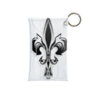 Silver Clowの⚜️fleur de lys⚜️ Mini Clear Multipurpose Case