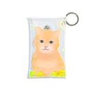 greetenの癒し猫　茶トラ Mini Clear Multipurpose Case