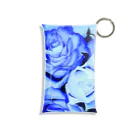 Anna’s galleryのBLUE Rose Mini Clear Multipurpose Case