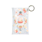 ＊momochy shop＊のいちごとうさぎ Mini Clear Multipurpose Case