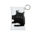 たろくろのうたたねくろねこ Mini Clear Multipurpose Case