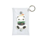 Apple Bears Collectionのおいしくいただクマ🧸おにぎり(天むす)🍙 Mini Clear Multipurpose Case