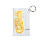 Kayo_ootsuyamaの吹奏楽・ユーフォニアム Mini Clear Multipurpose Case