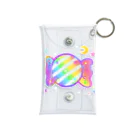 前田悠花｜イラストレーターの★虹色キャンディ★ Mini Clear Multipurpose Case