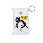 SEVEN-5-Ｇの BLACK  CAT Mini Clear Multipurpose Case