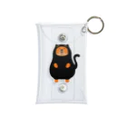 Qooroの猫かぶりチャウさん　黒猫さん Mini Clear Multipurpose Case