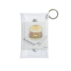 illustratorSHUKOのハンバーガー Mini Clear Multipurpose Case