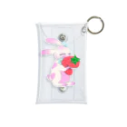 Rabbitflowerの♥らびこ♥の大好きなイチゴギュー Mini Clear Multipurpose Case