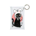 BATKEI ARTのうさニャン Mini Clear Multipurpose Case