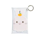 Atelier Pomme verte の鏡餅うさぎ Mini Clear Multipurpose Case