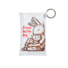 BeachBunnyのうさぎとねこ　Stay With Me Mini Clear Multipurpose Case