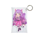 さるのこしかけの小悪魔あく美ちゃん Mini Clear Multipurpose Case