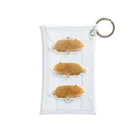 100のhot dog dog ヨコ3 Mini Clear Multipurpose Case