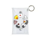 まっくろからすのONIGIRI Mini Clear Multipurpose Case