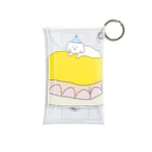 みにゆん　ねこのLovely puppy cake Mini Clear Multipurpose Case