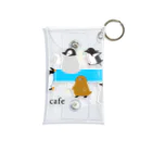 PGcafe-ペンギンカフェ-のペンギングラス＆マグカップ Mini Clear Multipurpose Case