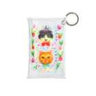 油絵描きの小物売り場の蒲田Loveおにぎりちゃんの愛猫ちゃんズ（グッズ） Mini Clear Multipurpose Case