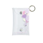 hanaの推し活ショップのpurple balloons ミニクリアマルチケース Mini Clear Multipurpose Case