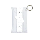 BABYBEARDのBABYBEARD Official LOGO (white) Mini Clear Multipurpose Case