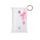 hanaの推し活ショップのpink balloons Mini Clear Multipurpose Case