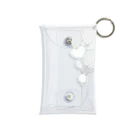 hanaの推し活ショップのwhite balloons Mini Clear Multipurpose Case