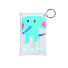 yukki usagiのゾウのビンゴ Elephant BINGO Mini Clear Multipurpose Case