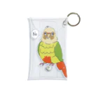 toridoriのぺろんちょウロコインコ(NO!) Mini Clear Multipurpose Case