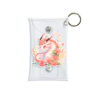 Japan Beautyオリジナルショップのうっすらピンクの花龍さん Mini Clear Multipurpose Case