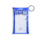 ドルオタ - アイドルオタク向けショップの『LOVE - ガチ恋』推しチェキケース【青】 Mini Clear Multipurpose Case