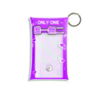 ドルオタ - アイドルオタク向けショップの『ONLY ONE - 唯一無二』推しチェキケース【紫】 Mini Clear Multipurpose Case