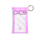 ドルオタ - アイドルオタク向けショップの『ONLY ONE - 唯一無二』推しチェキケース【ピンク】 Mini Clear Multipurpose Case