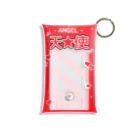 ドルオタ - アイドルオタク向けショップの『ANGEL - 天使』推しチェキケース【赤】 Mini Clear Multipurpose Case