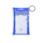 ドルオタ - アイドルオタク向けショップの『LOVE - 俺の嫁』推しチェキケース【青】 Mini Clear Multipurpose Case