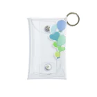 hanaの推し活ショップのblue ＆ green balloon Mini Clear Multipurpose Case