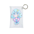 きょうもぜったいがんばらない。の星屑になりたいちゃん。 Mini Clear Multipurpose Case