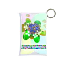 『NG （Niche・Gate）』ニッチゲート-- IN SUZURIの〇絵『額紫陽花h.t.』 Mini Clear Multipurpose Case