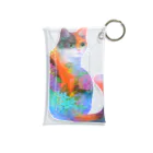 yucca-ticcaの三毛猫 Mini Clear Multipurpose Case