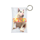 snznのsnzn_BullTerrier Mini Clear Multipurpose Case