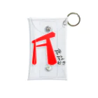 神社らいふの神社好き Mini Clear Multipurpose Case