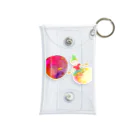 onmycolorの楽描き店のそばかすこちゃん on ball  (小物) Mini Clear Multipurpose Case