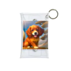 fumi__23のかわいい犬のグッズ Mini Clear Multipurpose Case