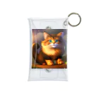 kpop大好き！のかわいい猫のイラストグッズ Mini Clear Multipurpose Case