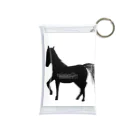 みんなのみすたーさんの silhouette horse Mini Clear Multipurpose Case
