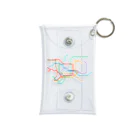 DRIPPEDの東京メトロ路線図-TOKYO METRO-東京地下鉄路線図- Mini Clear Multipurpose Case