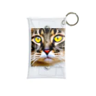 gatto solitario(物寂しげな猫)のドアップな猫！ Mini Clear Multipurpose Case