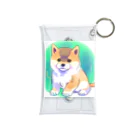 柴犬ラルフのイラスト柴犬 Mini Clear Multipurpose Case