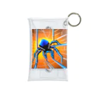 yorozuya4628のドット絵　クモ　スパイダー　ピクセル画像 Mini Clear Multipurpose Case